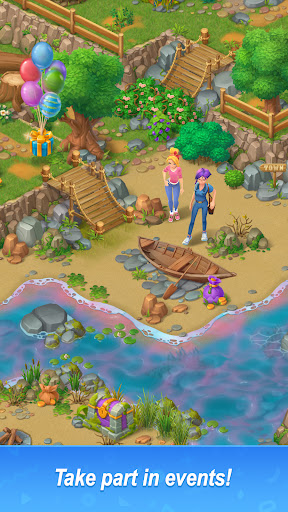 Merge Family: House merge game screen 2