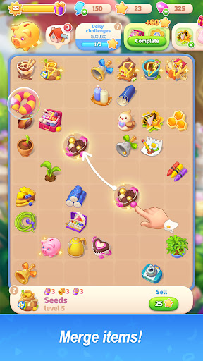 Merge Family: House merge game screen 4