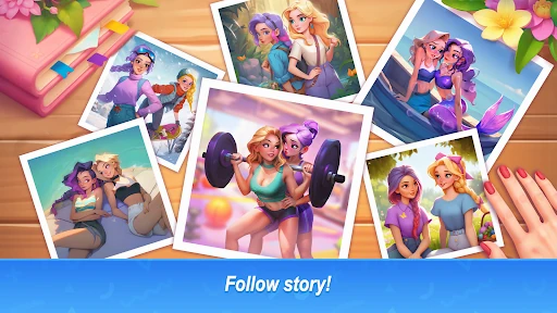 Merge Family: House merge game screen 3